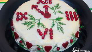 Рецепт Салата из картофеля с копченой курицей