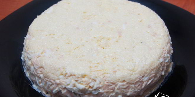 Рецепт салата из картофеля с копченой курицей