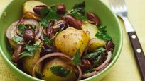 Рецепт Салата из картофеля с маслинами