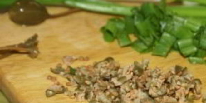 Рецепт салата картофельного с яблоками