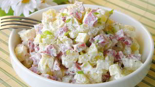 Рецепт Салата с картошкой и сыром