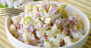 Рецепт Салата с картошкой и сыром