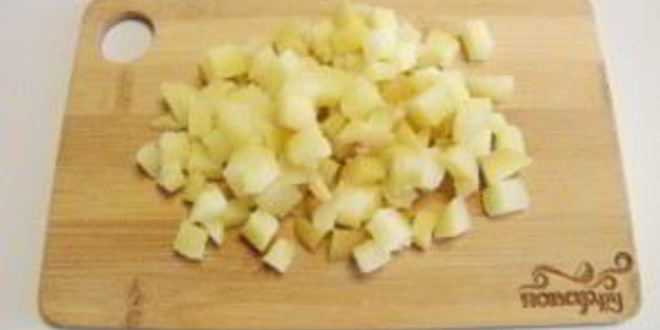 Рецепт салата с картошкой и сыром