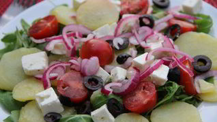 Рецепт Средиземноморского картофельного салата