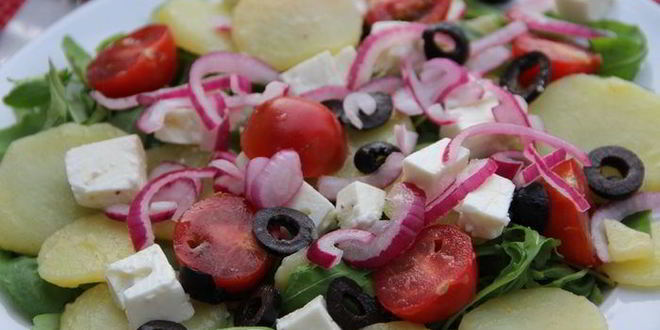 Рецепт Средиземноморского картофельного салата