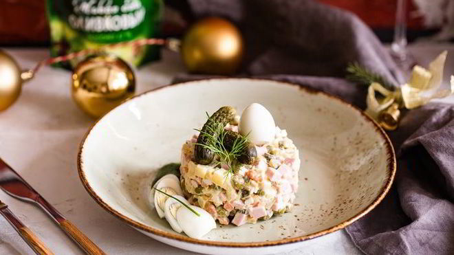 Рецепт новогоднего оливье