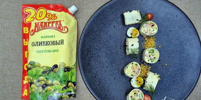 Рецепт Оливье с майонезом