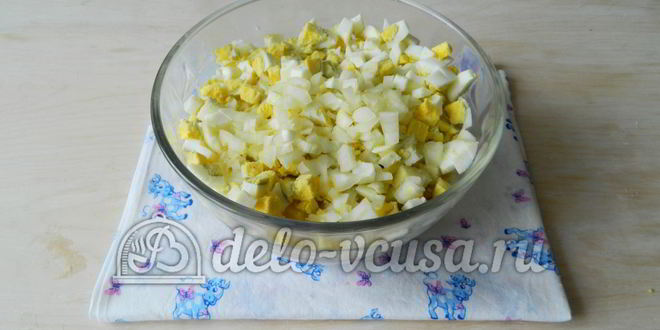 Рецепт оливье с мясом