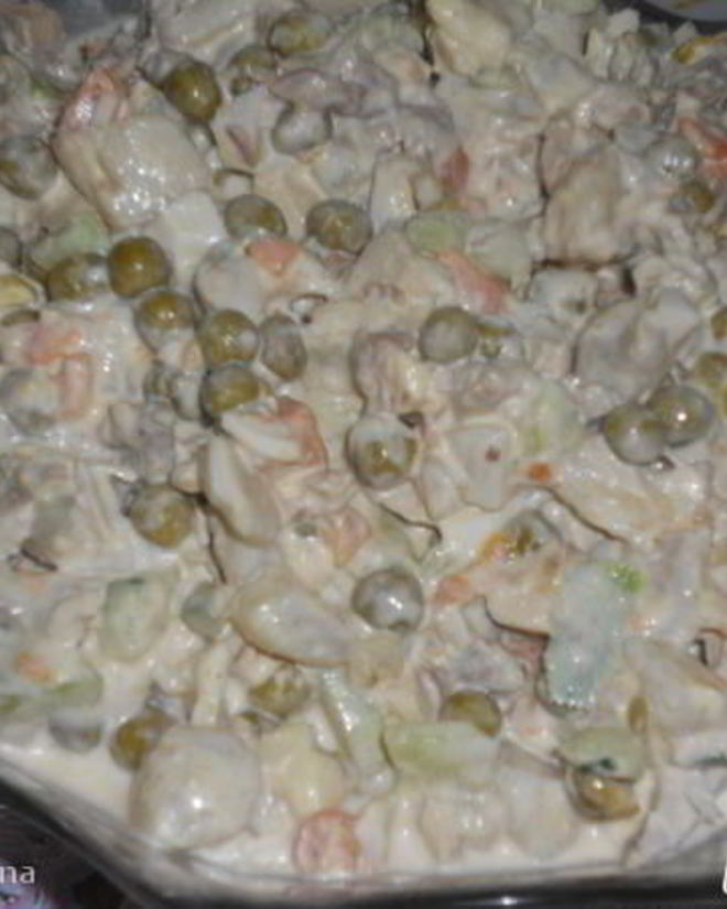 Рецепт оливье вкус детства