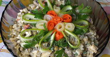 Рецепт Рыбного оливье