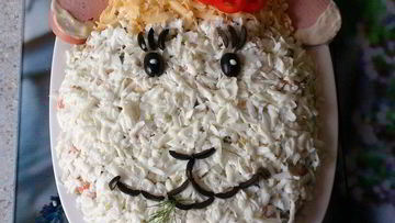 Рецепт Салата оливье Овечка