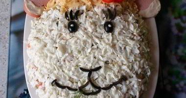 Рецепт Салата оливье Овечка