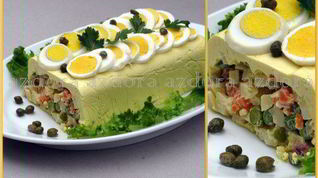 Рецепт Салата Оливье по-итальянски