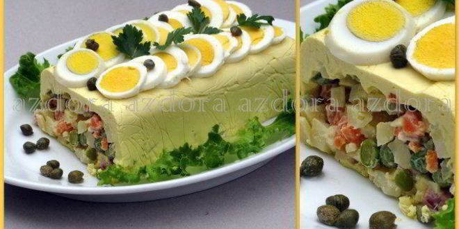 Рецепт Салата Оливье по-итальянски