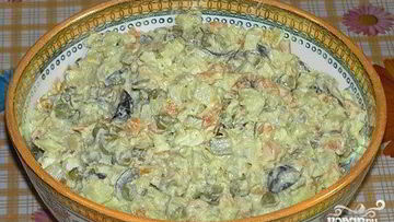 Рецепт Салата Оливье с капустой