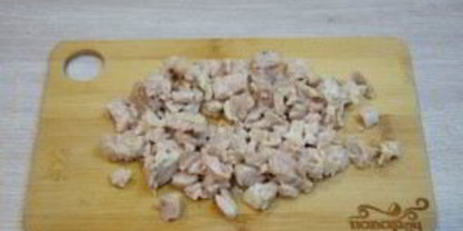 Рецепт салата оливье с курицей