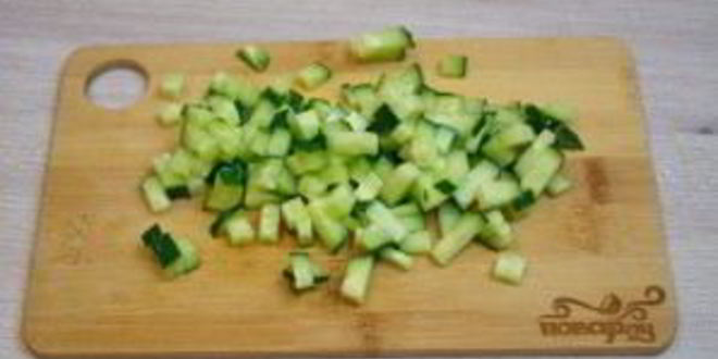 Рецепт салата оливье с курицей