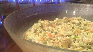 Рецепт Салата оливье с мясом