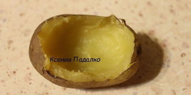 Рецепт салата оливье в картофельных бочонках