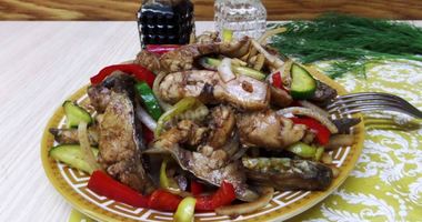 Рецепт Острого салата из рыбы по-корейски