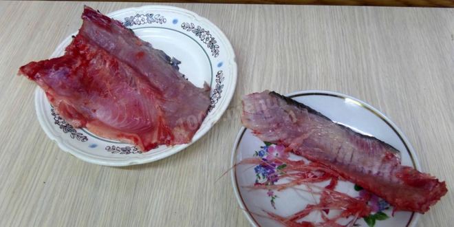 Рецепт острого салата из рыбы по-корейски