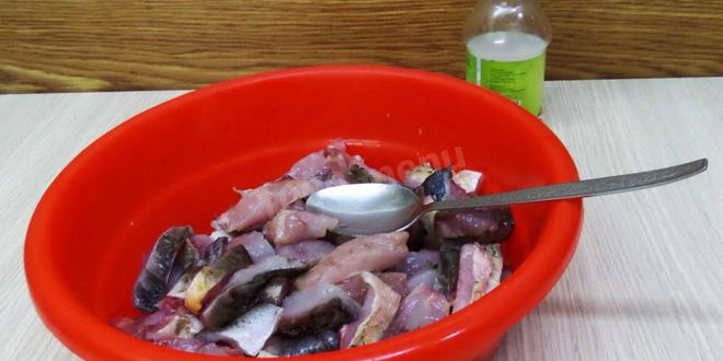 Рецепт острого салата из рыбы по-корейски