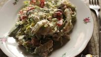 Рецепт Овощного салата с курицей