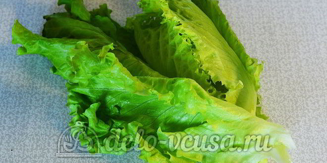 Рецепт овощного салата с сухариками