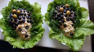 Рецепт Салата Ежики