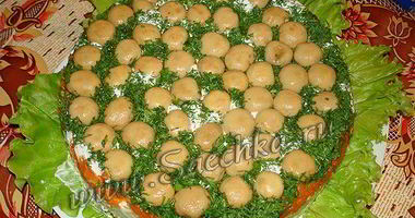 Рецепт Салата Грибная поляна