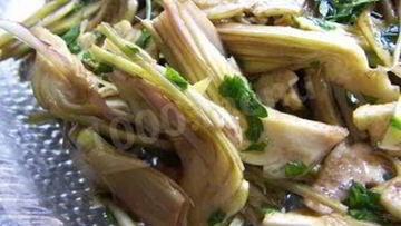 Рецепт Салата из артишоков с яблоками