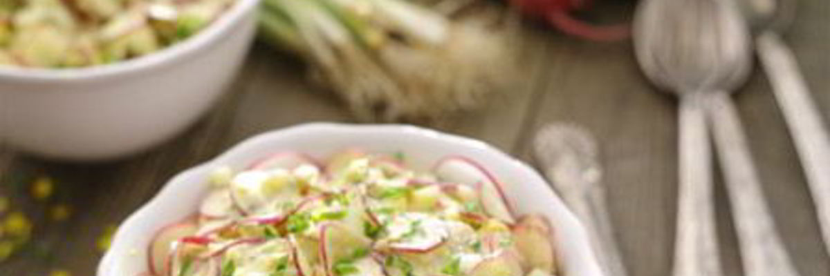 Рецепт Салата из молодого редиса