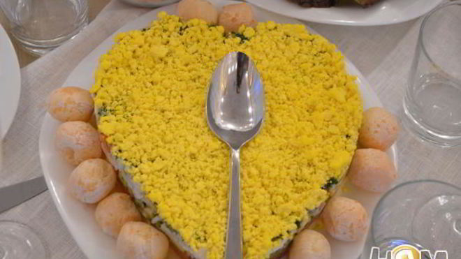 Рецепт декабрьской мимозы