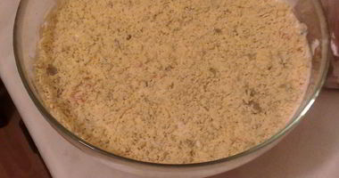 Рецепт Мимозы с горбушей и картофелем