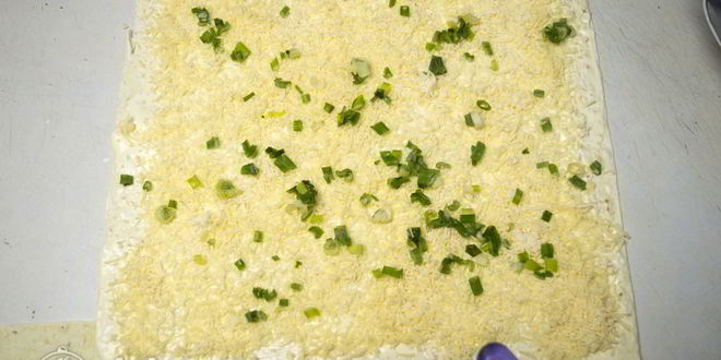 Рецепт рулета из лаваша мимоза