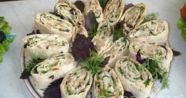 Рецепт Рулета Мимоза