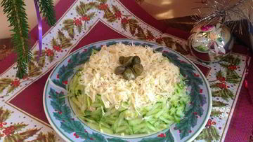 Рецепт Салата Альтернативная мимоза