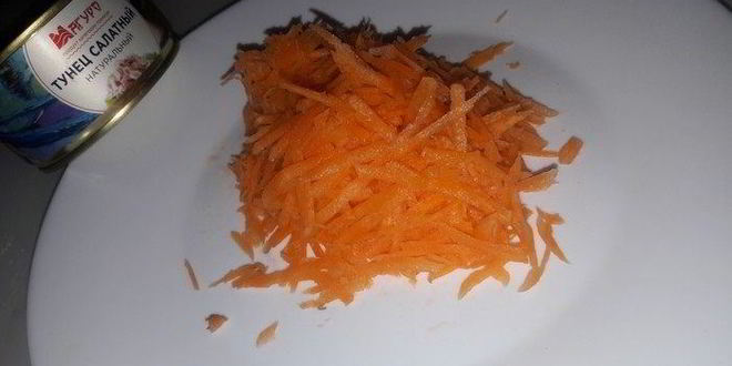 Рецепт салата-канапе мимоза с тунцом