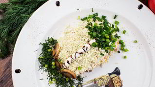 Рецепт Салат Мимозы Березы