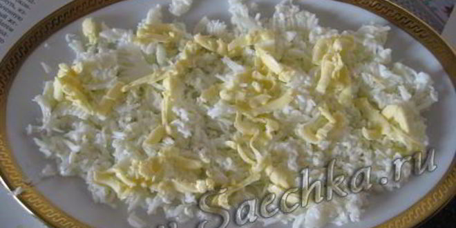 Рецепт салата мимоза с горбушей