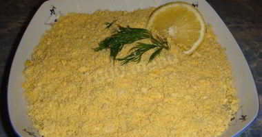 Рецепт Салата Мимоза с сардиной и сыром