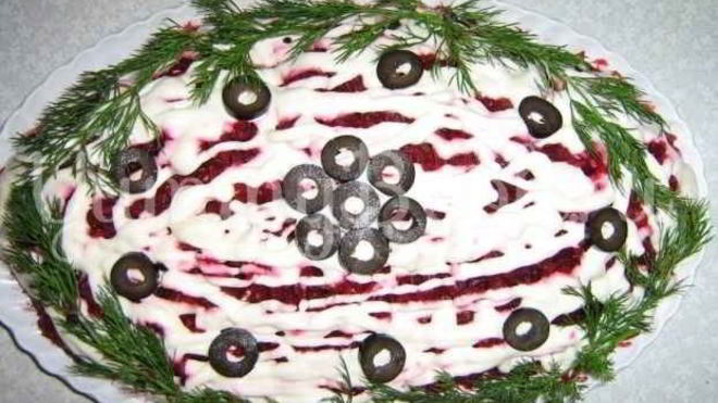 Рецепт салата мимоза с сардиной