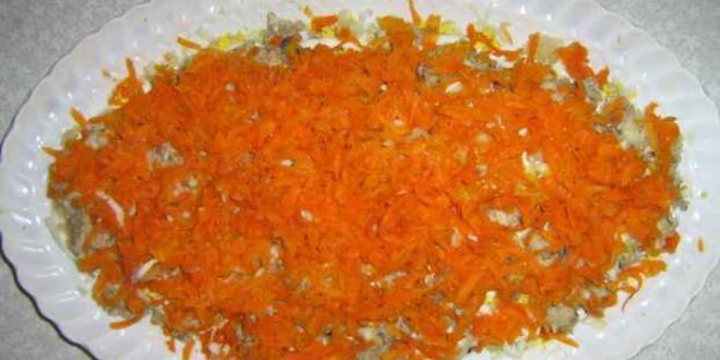 Рецепт салата мимоза с сардиной