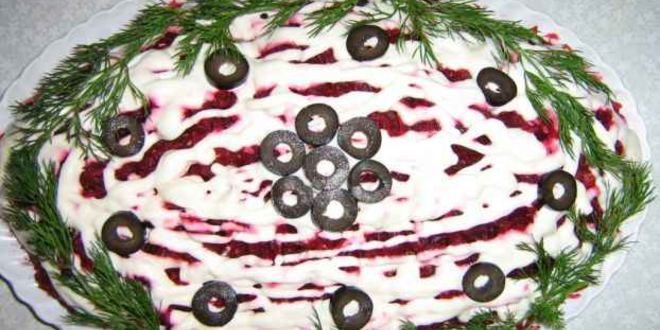 Рецепт салата мимоза с сардиной