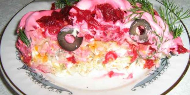 Рецепт салата мимоза с сардиной