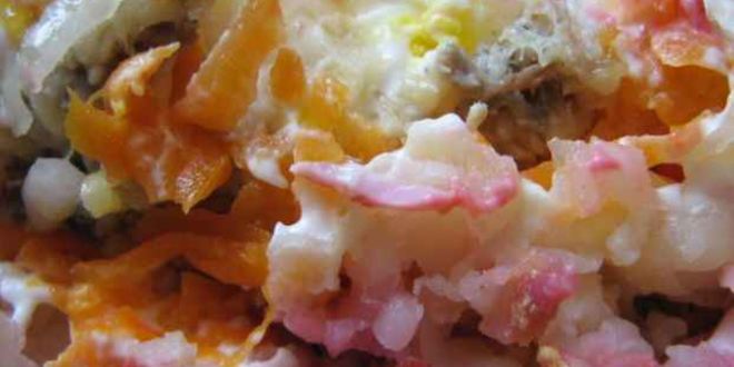 Рецепт салата мимоза с сардиной