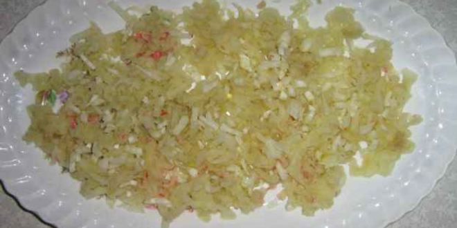 Рецепт салата мимоза с сардиной