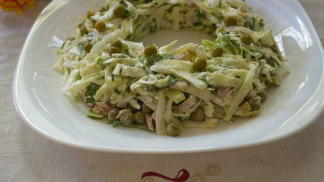 Рецепт салата нло