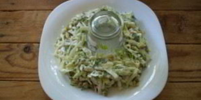 Рецепт салата нло