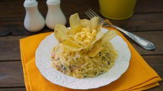 Рецепт Салата Орхидея с курицей